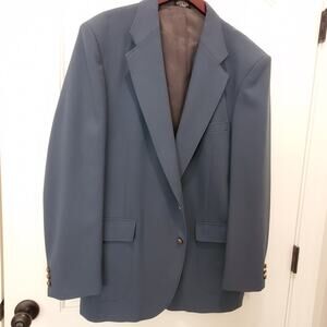 Vintage John Peel Ltd. Men's Size 46L Dark Green 2-Button Sports Blazer Jacket